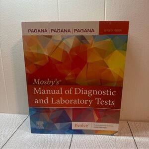 Mosby  :Manual of diagnostic and laboratory tests